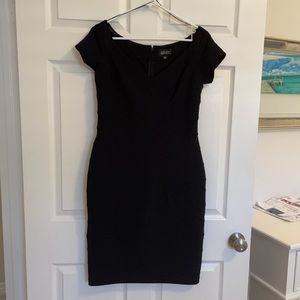 Adrianna Papell size 10 black bodycon cocktail/evening dress